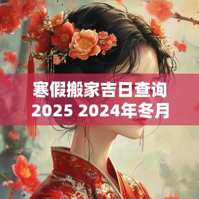 寒假搬家吉日查询2025 2025年冬月搬家吉日查询