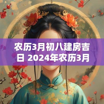 农历3月初八建房吉日 2025年农历3月初八是吉日吗