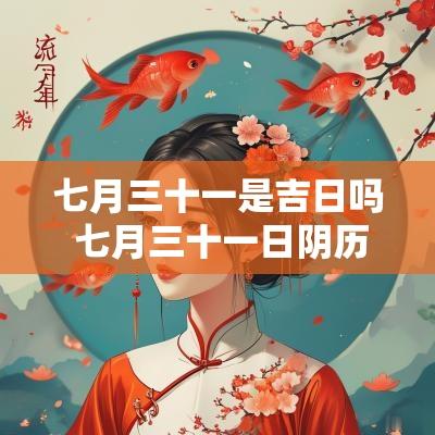 七月三十一是吉日吗 七月三十一日阴历