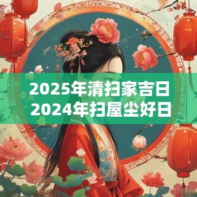 2025年清扫家吉日 2025年扫屋尘好日子