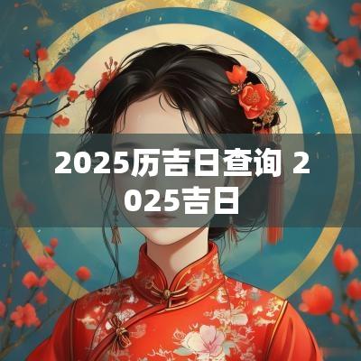 2025历吉日查询 2025吉日