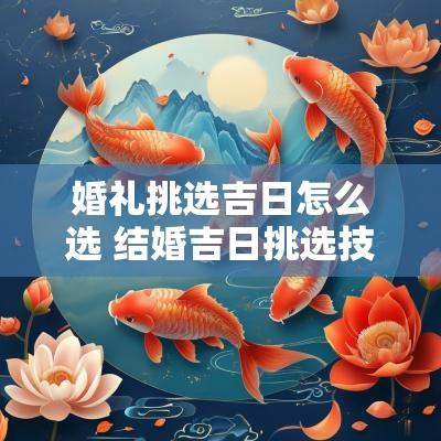 婚礼挑选吉日怎么选 结婚吉日挑选技巧