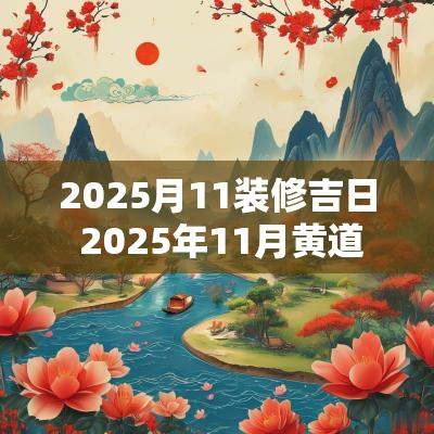 2025月11装修吉日 2025年11月黄道吉日一览表