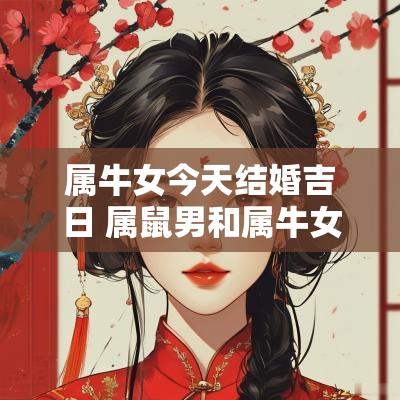 属牛女今天结婚吉日 属鼠男和属牛女2025年结婚吉日