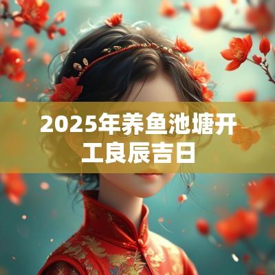 2025年养鱼池塘开工良辰吉日