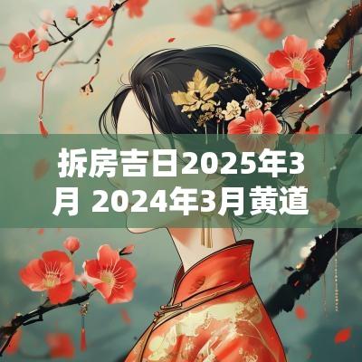 拆房吉日2025年3月 2025年3月黄道吉日拆房