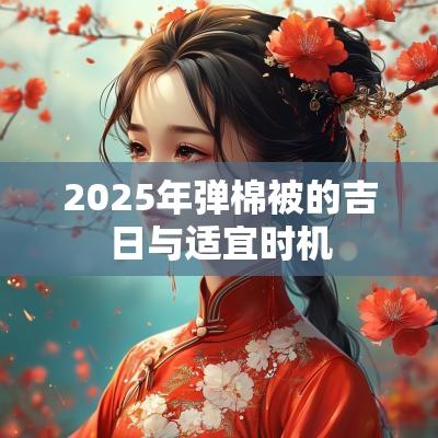 2025年弹棉被的吉日与适宜时机