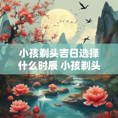 小孩剃头吉日选择什么时辰 小孩剃头吉日表