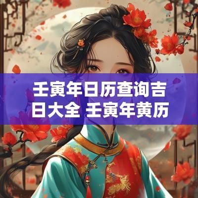 壬寅年日历查询吉日大全 壬寅年黄历查询