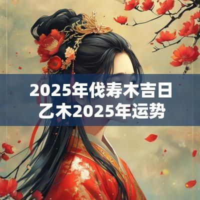 2025年伐寿木吉日 乙木2025年运势