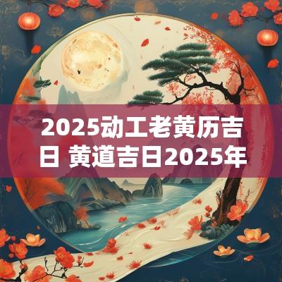 2025动工老黄历吉日 黄道吉日2025年老黄历查询
