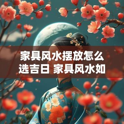 家具风水摆放怎么选吉日 家具风水如何布置