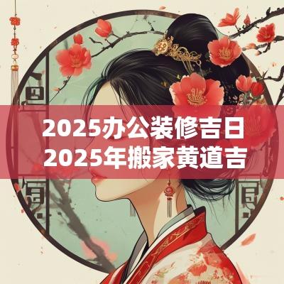 2025办公装修吉日 2025年搬家黄道吉日一览表