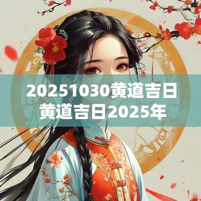 20251030黄道吉日 黄道吉日2025年