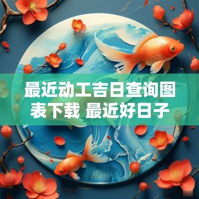 最近动工吉日查询图表下载 最近好日子动工吉日