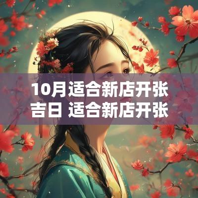 10月适合新店开张吉日 适合新店开张的日子