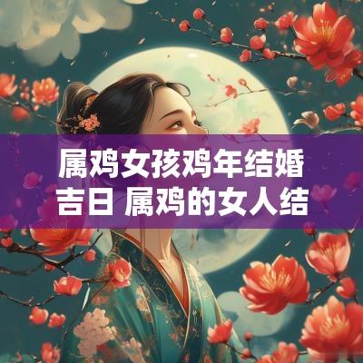 属鸡女孩鸡年结婚吉日 属鸡的女人结婚忌什么属相