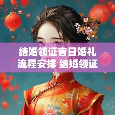结婚领证吉日婚礼流程安排 结婚领证吉日