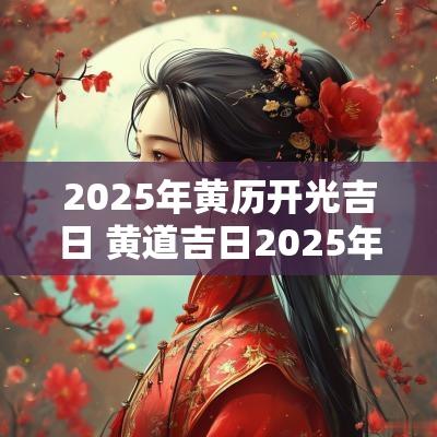 2025年黄历开光吉日 黄道吉日2025年老黄历查询