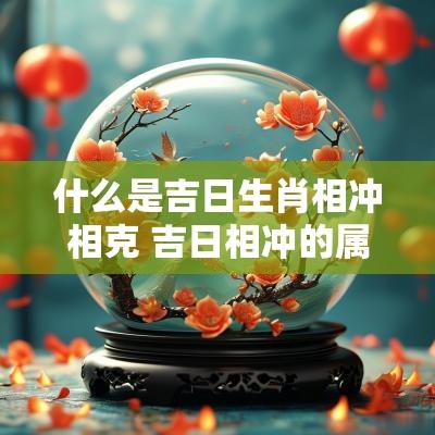 什么是吉日生肖相冲相克 吉日相冲的属相去了对谁不好