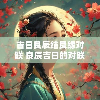 吉日良辰结良缘对联 良辰吉日的对联怎么分左右