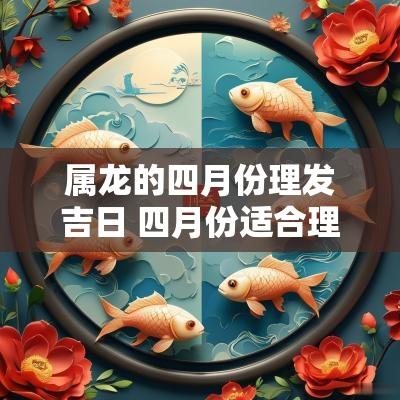 属龙的四月份理发吉日 四月份适合理发的吉日