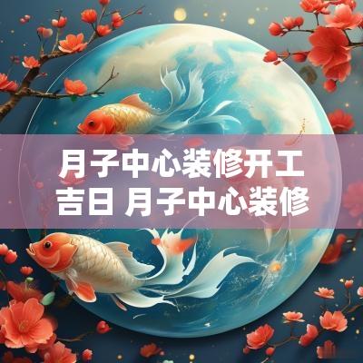 月子中心装修开工吉日 月子中心装修好多久可以入住