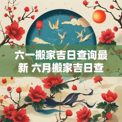 六一搬家吉日查询最新 六月搬家吉日查询2025