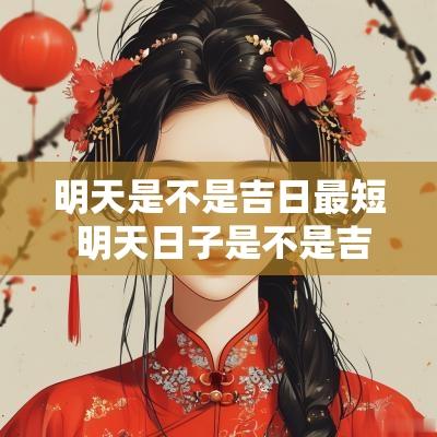 明天是不是吉日最短 明天日子是不是吉日