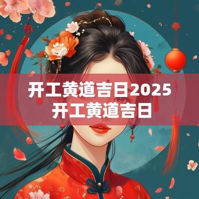 开工黄道吉日2025 开工黄道吉日