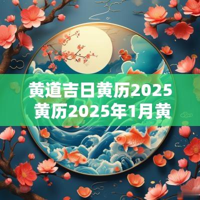 黄道吉日黄历2025 黄历2025年1月黄道吉日查询