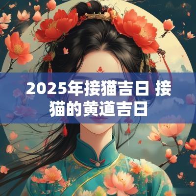 2025年接猫吉日 接猫的黄道吉日