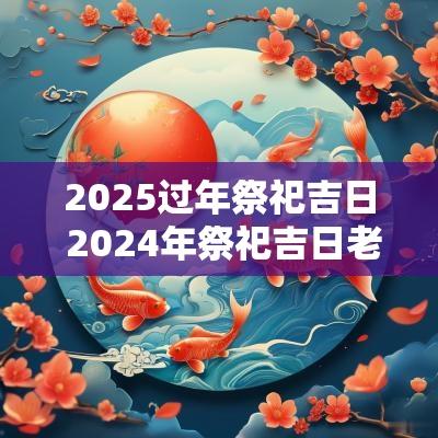 2025过年祭祀吉日 2025年祭祀吉日老黄历查询