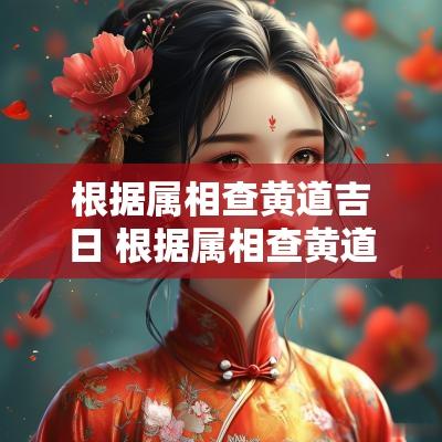根据属相查黄道吉日 根据属相查黄道吉日怎么查
