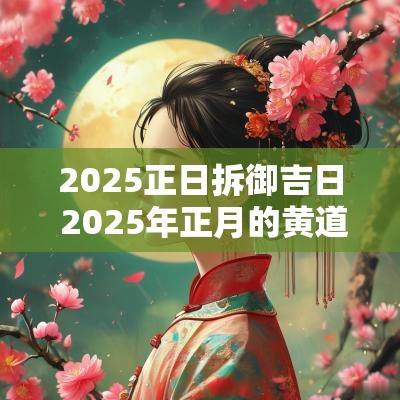 2025正日拆御吉日 2025年正月的黄道吉日