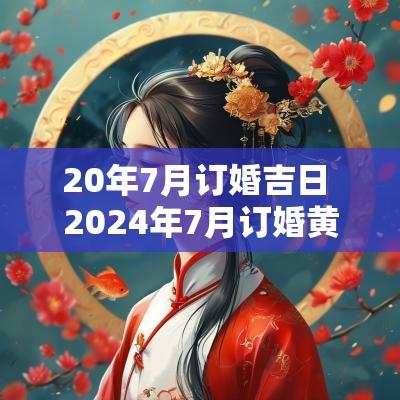 20年7月订婚吉日 2025年7月订婚黄道吉日