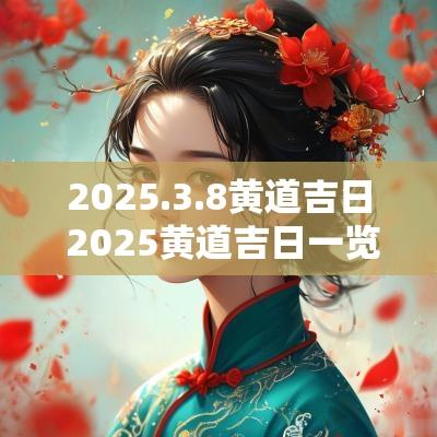 2025.3.8黄道吉日 2025黄道吉日一览表