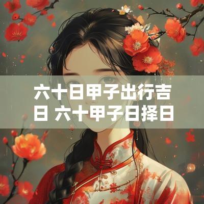 六十日甲子出行吉日 六十甲子日择日吉凶表