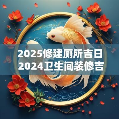 2025修建厕所吉日 2025卫生间装修吉日
