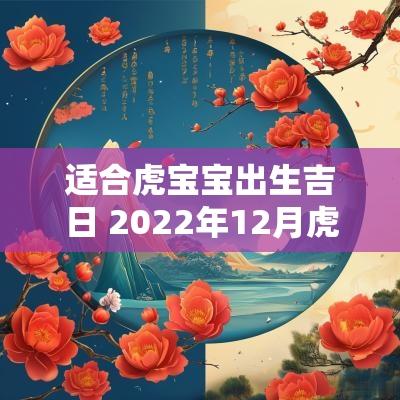 适合虎宝宝出生吉日 2025年12月虎宝宝出生吉日