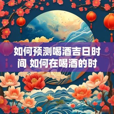 如何预测喝酒吉日时间 如何在喝酒的时候不醉