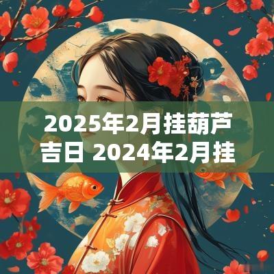 2025年2月挂葫芦吉日 2025年2月挂匾黄道吉日