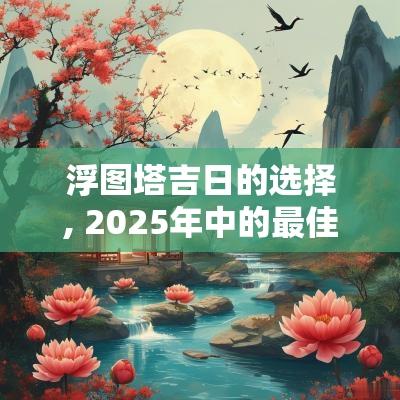 浮图塔吉日的选择, 2025年中的最佳日期