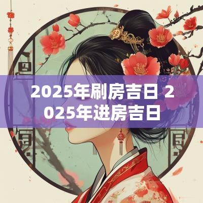 2025年刷房吉日 2025年进房吉日