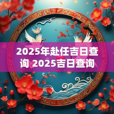 2025年赴任吉日查询 2025吉日查询
