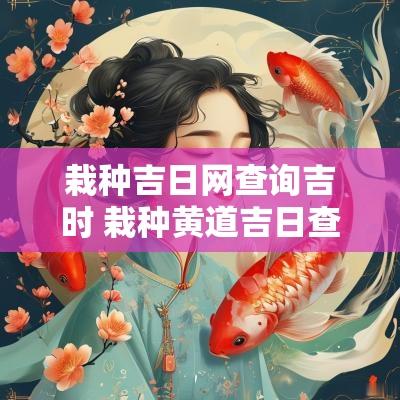 栽种吉日网查询吉时 栽种黄道吉日查询