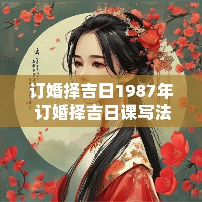 订婚择吉日1987年 订婚择吉日课写法样本图片