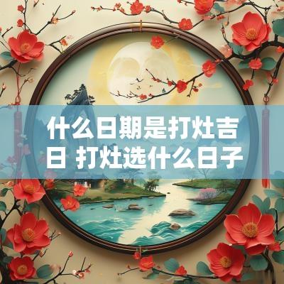 什么日期是打灶吉日 打灶选什么日子最好2025年