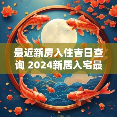 最近新房入住吉日查询 2025新居入宅最好日子