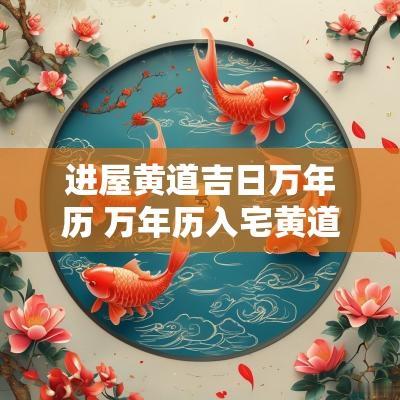 进屋黄道吉日万年历 万年历入宅黄道吉日2025年